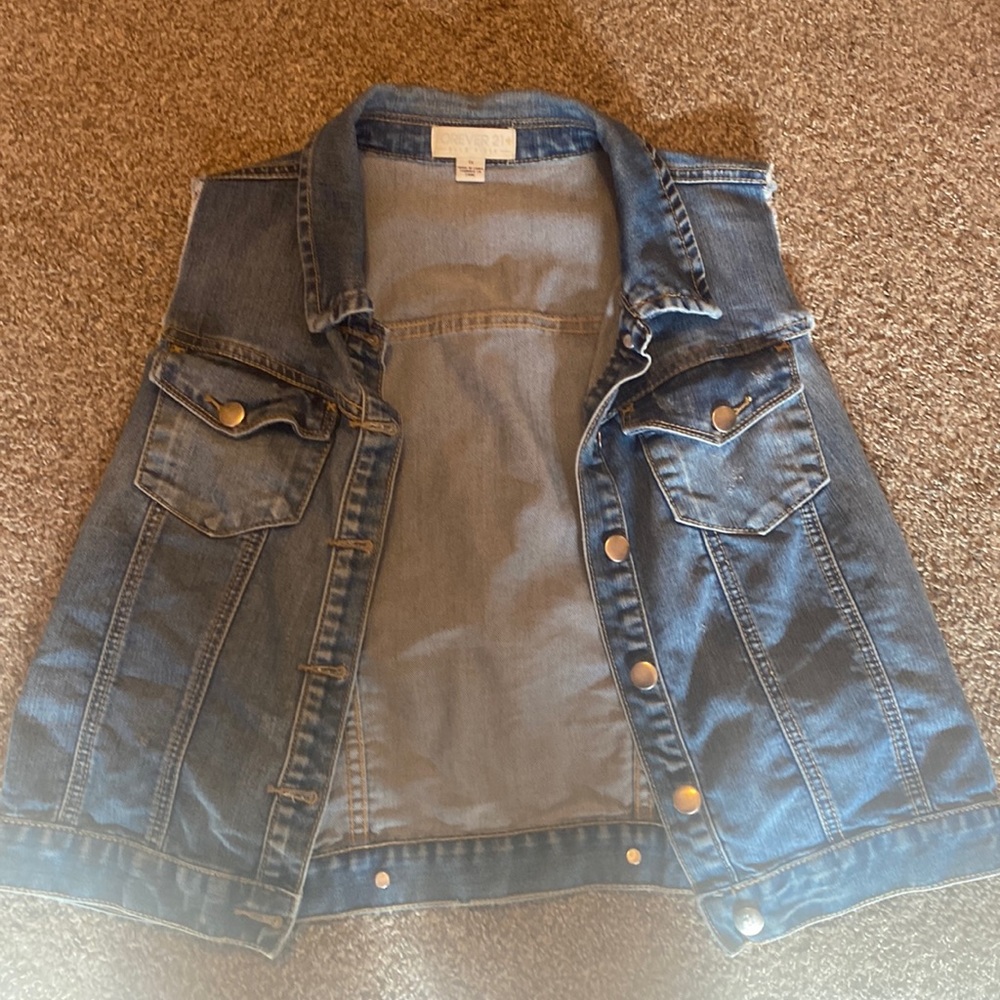 Forever 21 Jean Jacket 1X